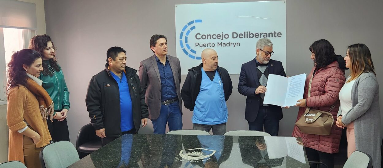 Ediles del Concejo Deliberante de Madryn respaldan las Jornadas Provinciales de Enfermería en Atención Primaria de la Salud”