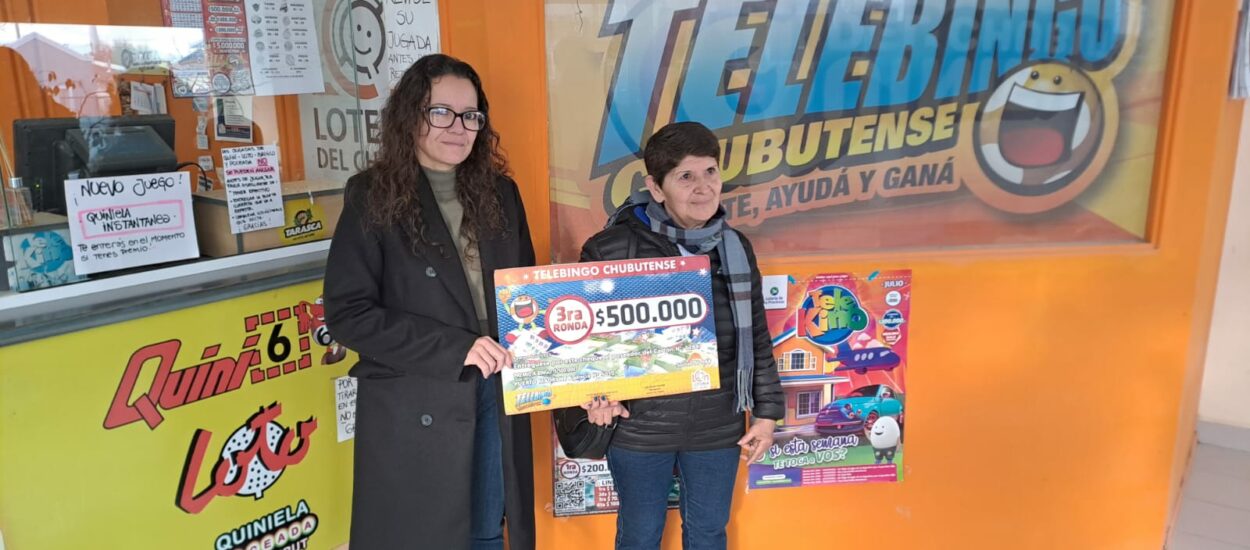 Dos jubiladas premiadas con el Telebingo Chubutense