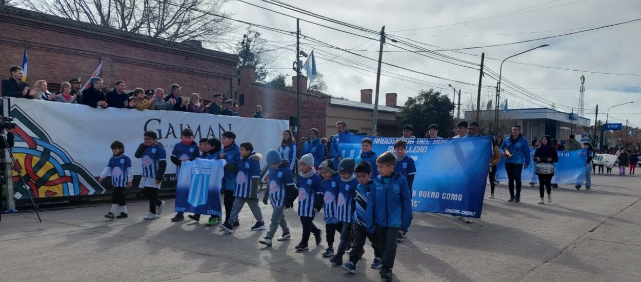 Funcionarios provinciales acompañaron a la comunidad de Gaiman en la celebración de su 149° Aniversario