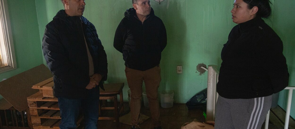 Luque: “Estamos cumpliendo con el compromiso que asumimos el primer día del temporal”