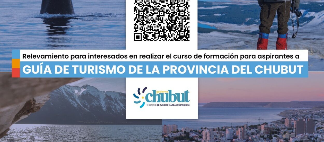 Guías de Turismo: Se encuentra disponible el formulario para interesados en realizar el curso de formación 