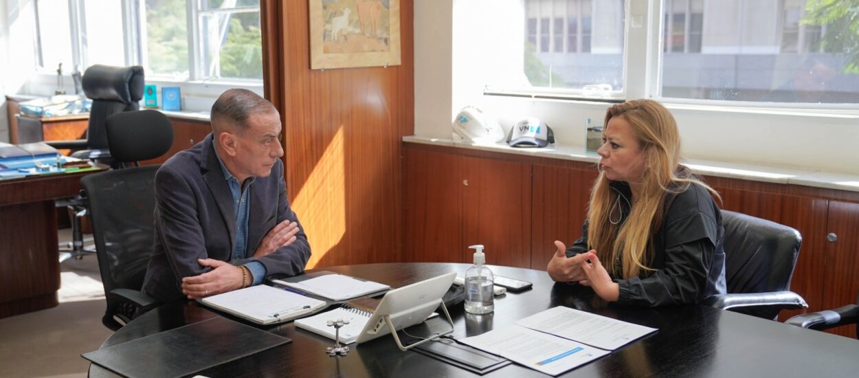 Autoridades del Gobierno Provincial mantuvieron un encuentro con el administrador general de Vialidad Nacional, Gustavo Arrieta 
