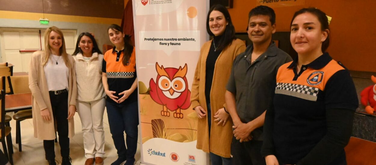 SE DICTÓ UN TALLER DE  PREVENCIÓN DE INCENDIOS DE PASTIZALES