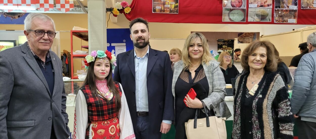 Autoridades provinciales acompañaron una nueva edición de la Feria Gastronómica y la Fiesta Nacional de las Comunidades Extranjeras