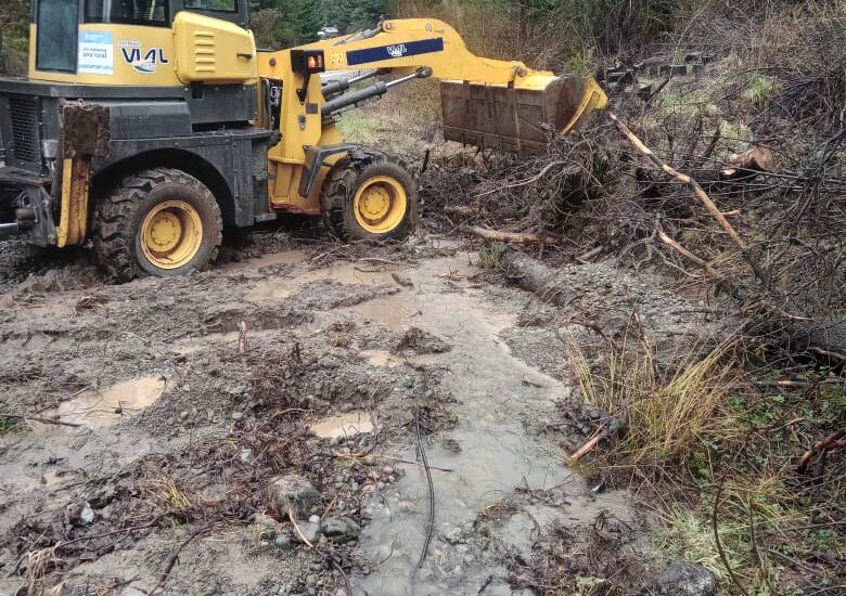 El Gobierno del Chubut dispone recursos y asistencia por el temporal en la Comarca Andina