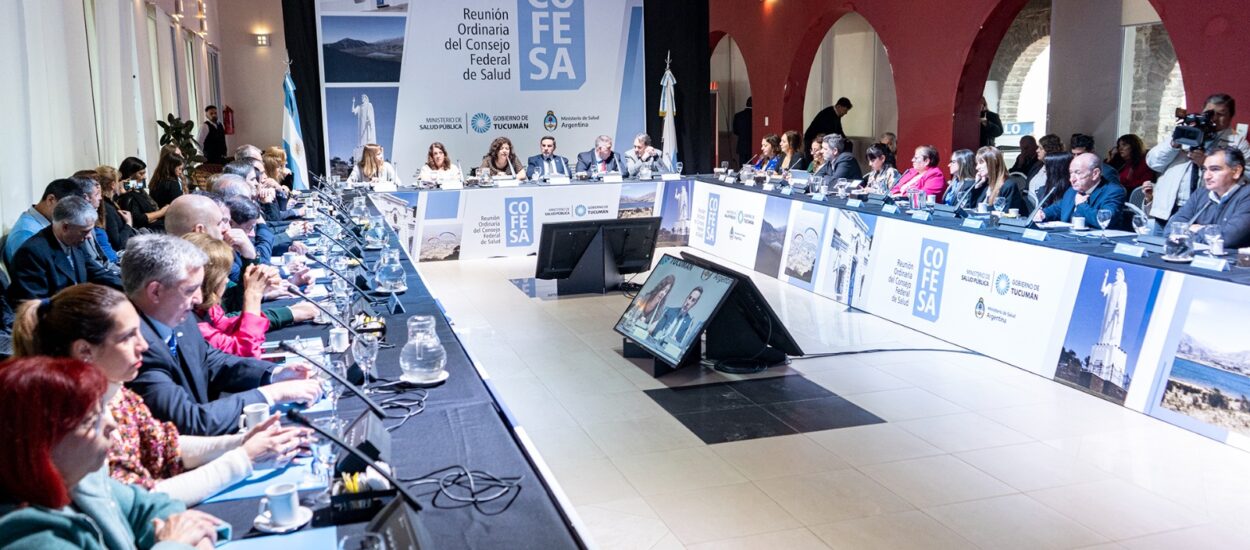 Chubut participó del Consejo Federal de Salud que se realizó en Tucumán