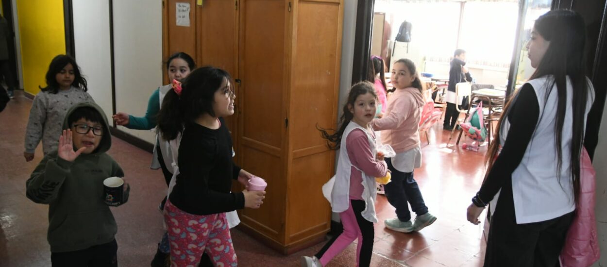 La Escuela N°167 de Rawson retoma las clases en su edificio tras la finalización de las obras de gas