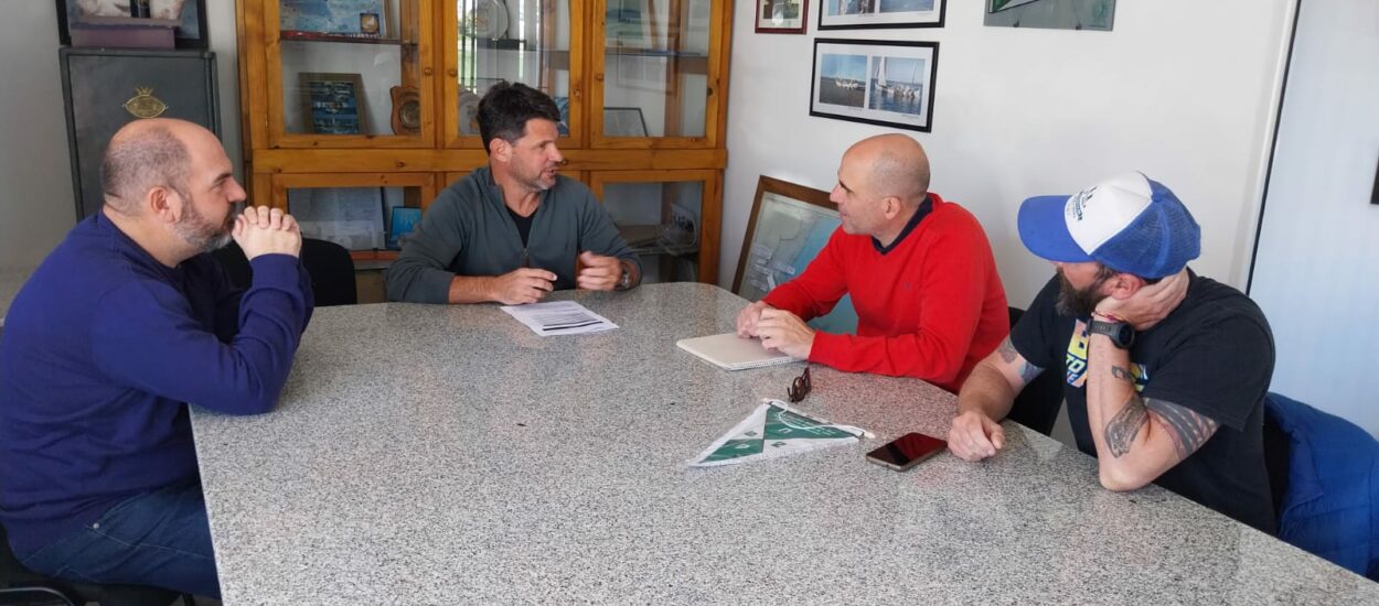 EL MUNICIPIO AVANZA EN LA COORDINACIÓN DE ACTIVIDADES CON EL CLUB NÁUTICO ATLÁNTICO SUD