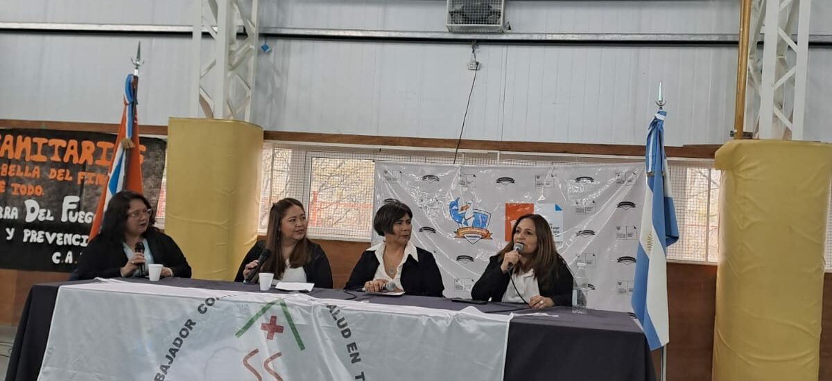 El Gobierno del Chubut participó en Ushuaia de la “VIII Convención Nacional de Agentes Sanitarios”