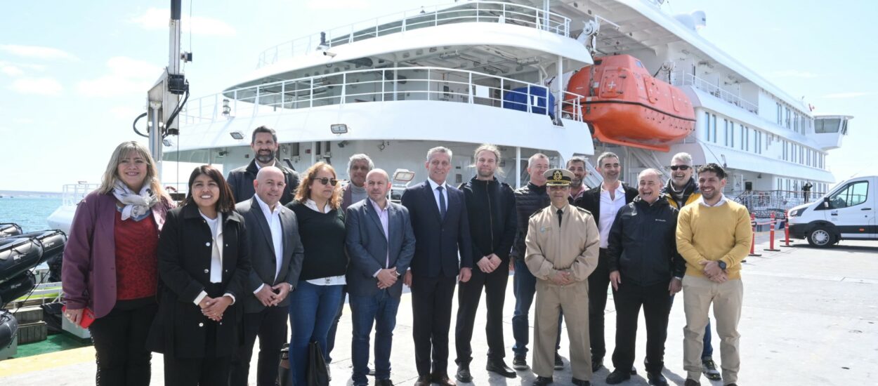 COMENZÓ LA TEMPORADA DE CRUCEROS EN PUERTO MADRYN