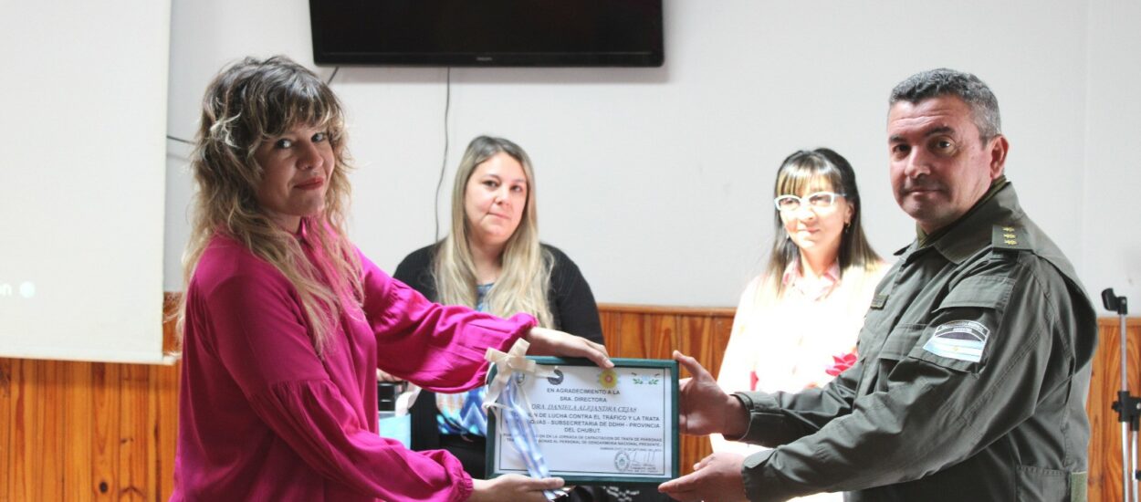 El Gobierno Provincial continúa capacitando a organismos vinculados con la prevención de la trata de personas en Chubut