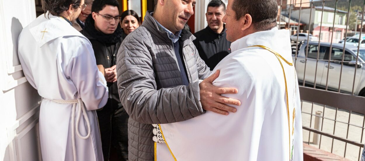 Luque participó de la misa por el Día de la Gratitud, en honor al Padre Corti