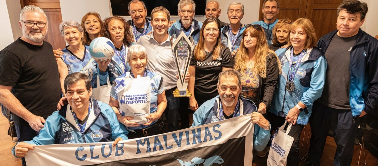 Luque recibió a los subcampeones sudamericanos de newcom