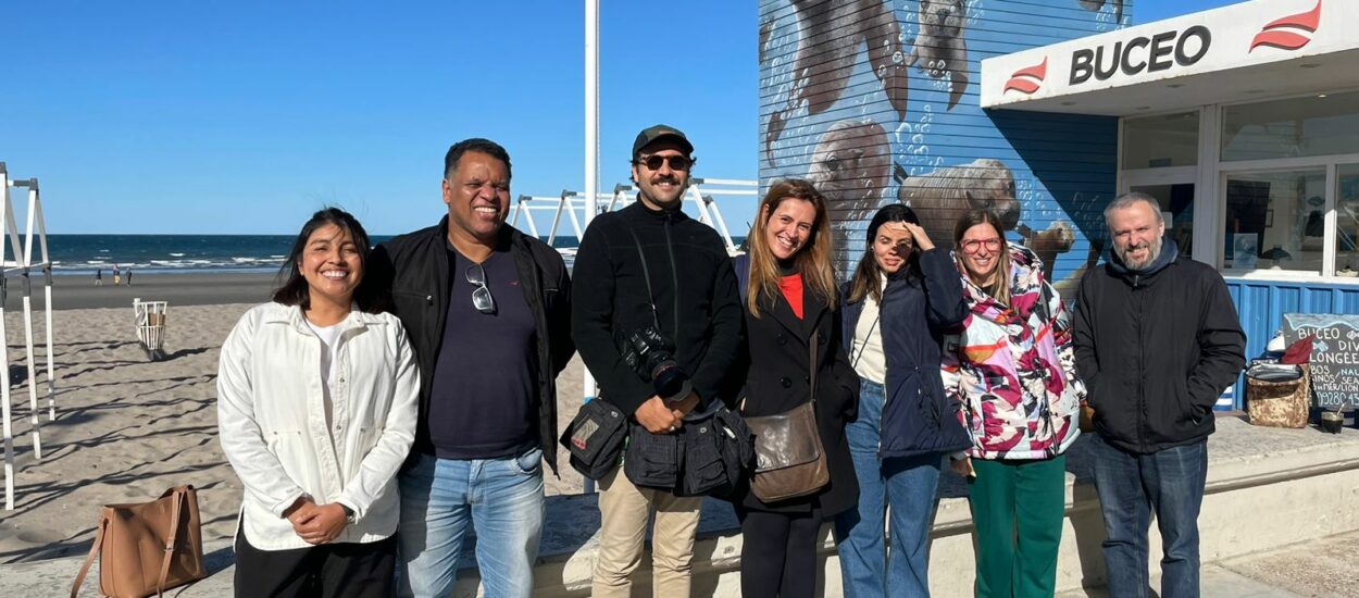 PERIODISTAS DE BRASIL CONOCIERON LOS ATRACTIVOS TURÍSTICOS DE PUERTO MADRYN