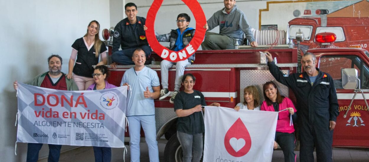 Salud: Río Mayo fue sede de la primera jornada de Donación de Sangre en la zona rural
