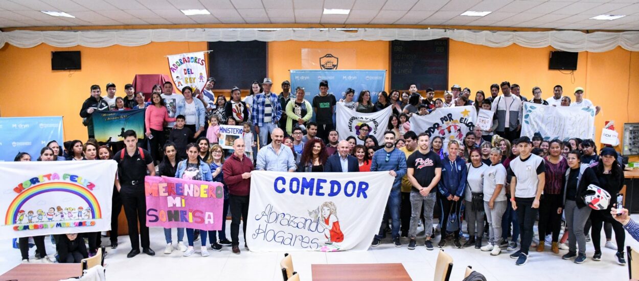 SASTRE RATIFICÓ SU ACOMPAÑAMIENTO HACIA LOS DISTINTOS ESPACIOS COMUNITARIOS DE PUERTO MADRYN