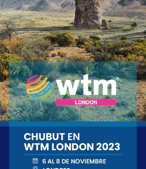 Chubut presentará su importante oferta turística en WTM LONDON 2023 