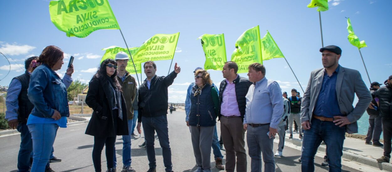 Luque: “Estamos próximos a finalizar un camino fundamental para la zona norte de Comodoro”