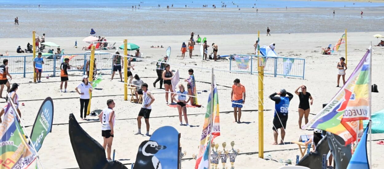 PUERTO MADRYN FUE SEDE DE LOS JUEGOS NACIONALES DE PLAYA POR LA DIVERSIDAD Y UN GRAN ABANICO DE ACTIVIDADES