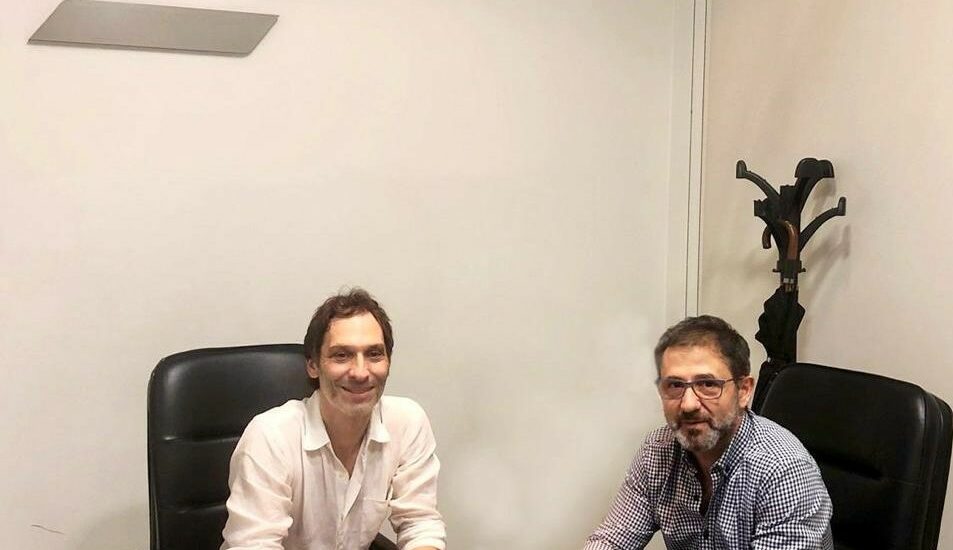 Transición en BCH: Arnaudo y Caballero se reunieron en Buenos Aires