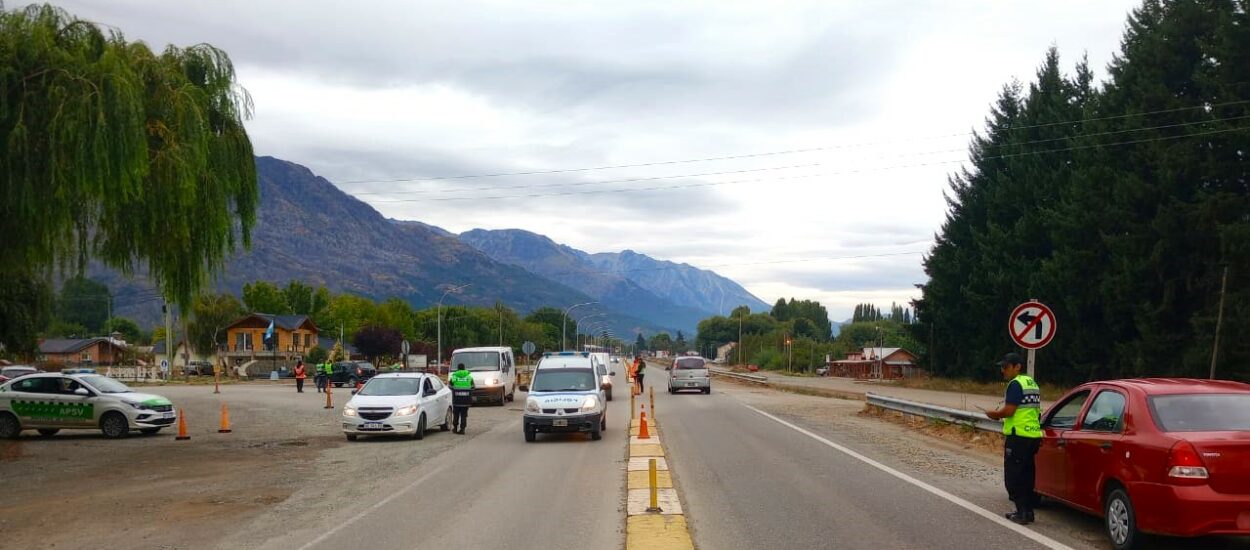 Provincia controló cerca de 10.000 vehículos durante el fin de semana