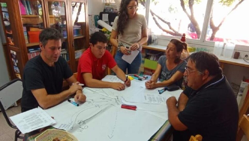Se realizó el taller “Maternidades Rurales” en Puerto Pirámides con participación de institutos del CENPAT y la UNPSJB.
