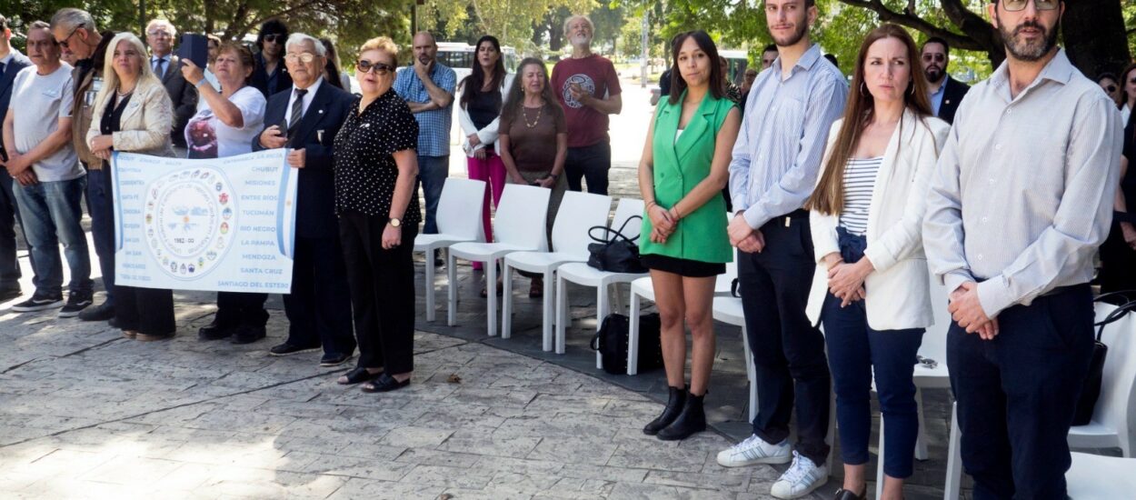 Chubut participó en Buenos Aires del Acto en conmemoración del 42° Aniversario de la Gesta de Malvinas