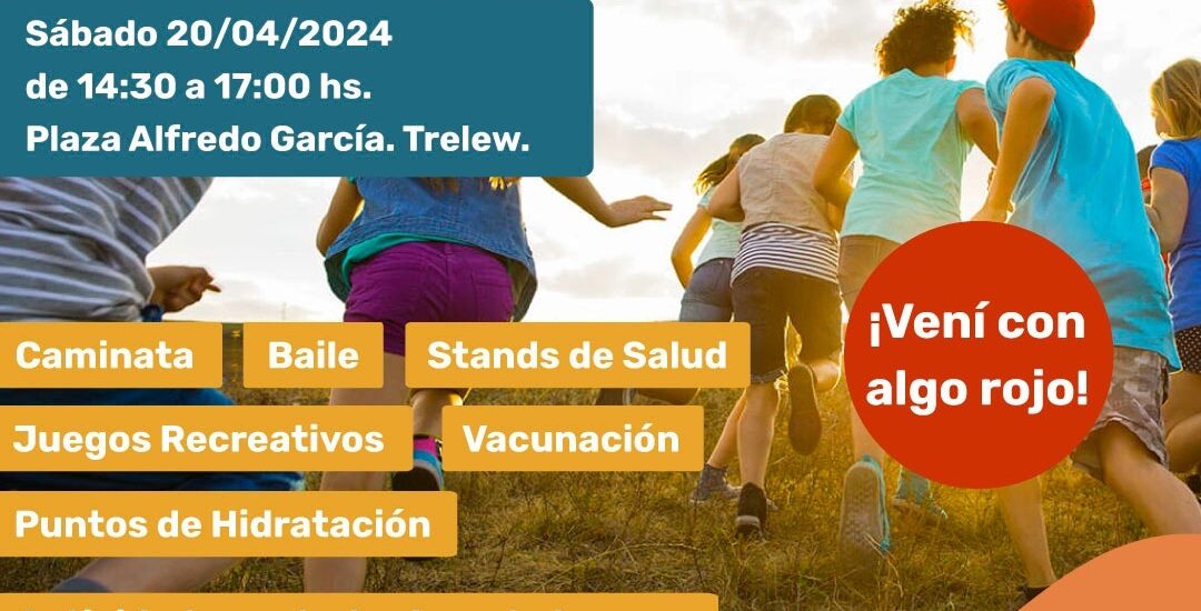 Provincia realizará este sábado en Trelew el evento “La Actividad Física es Salud”