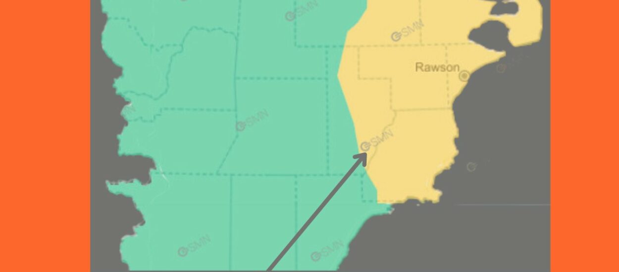 Provincia anunció que se suspenden las clases en escuelas de Puerto Madryn y Puerto Pirámides por alerta meteorológica