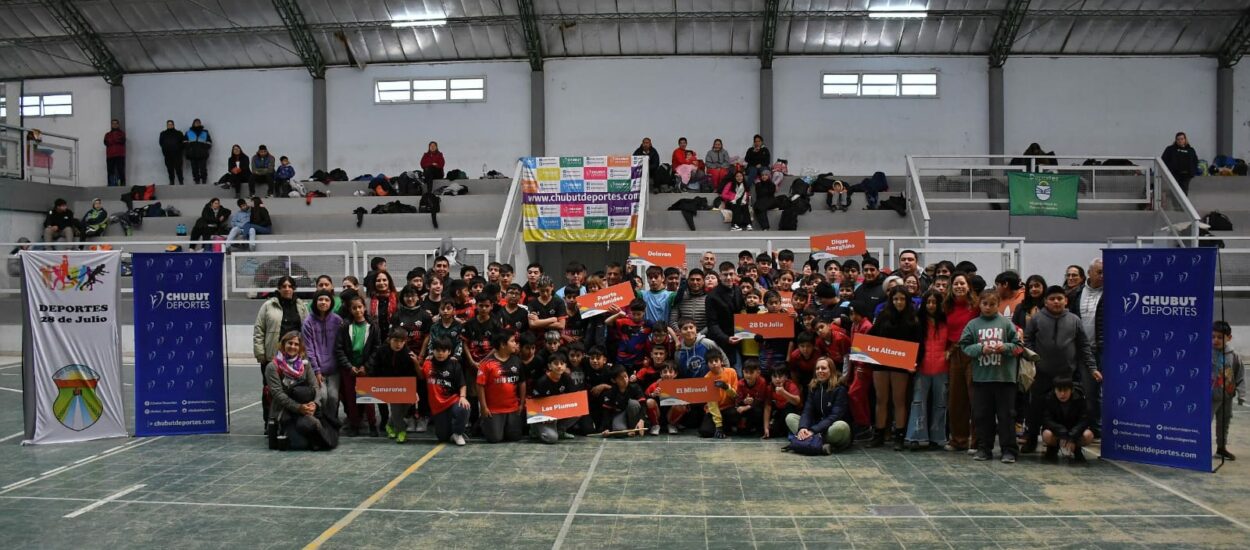 Provincia concluyó con la primera etapa de los Juegos Comunales en la localidad de 28 de Julio