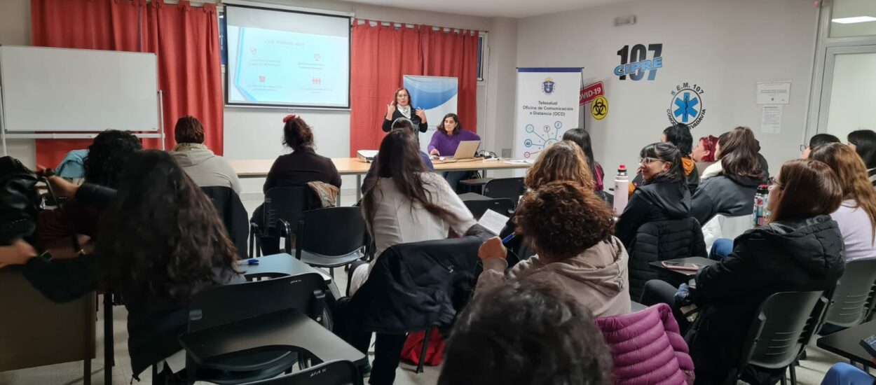 Provincia dictó una capacitación para la adecuada gestión de residuos peligrosos en el Hospital Regional de Comodoro Rivadavia