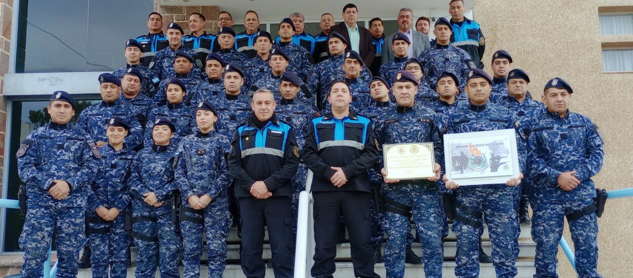 Provincia participó del 52° Aniversario de la Sección Guardia de Infantería Rawson de la Policía del Chubut