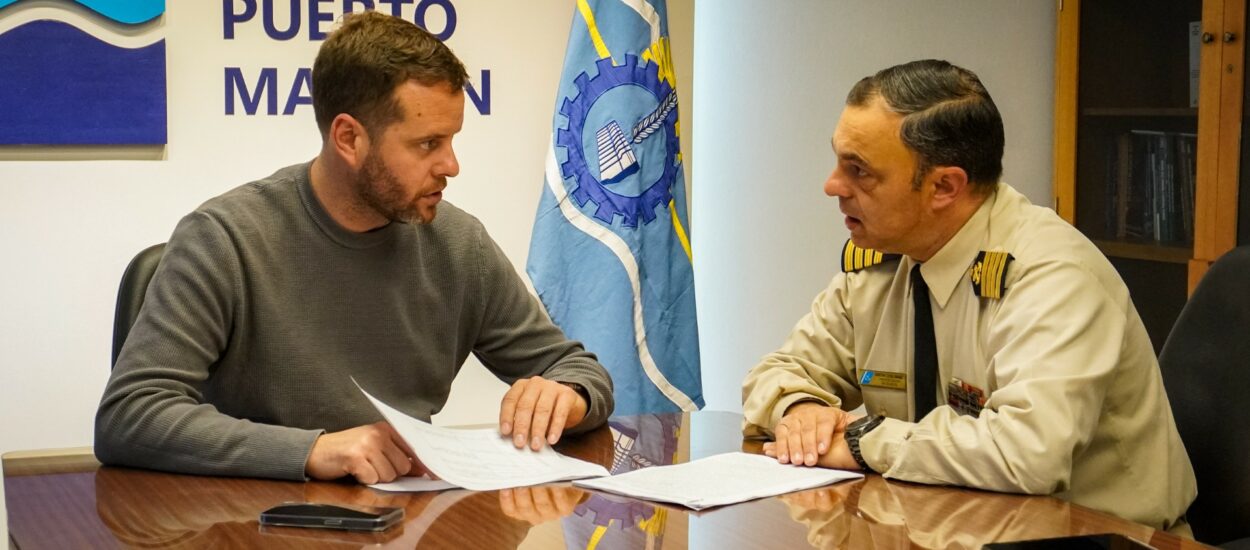 Provincia recibió los certificados de habilitación definitiva de los Muelles de Puerto Madryn