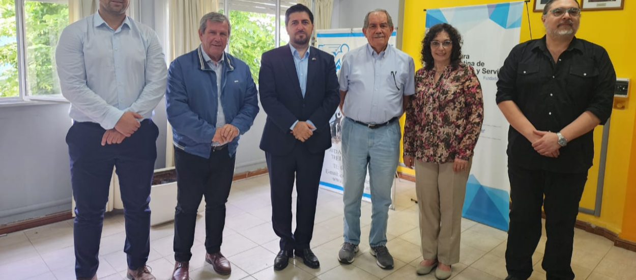 Lorenzo recibió al embajador de Armenia por inversiones y comercio exterior