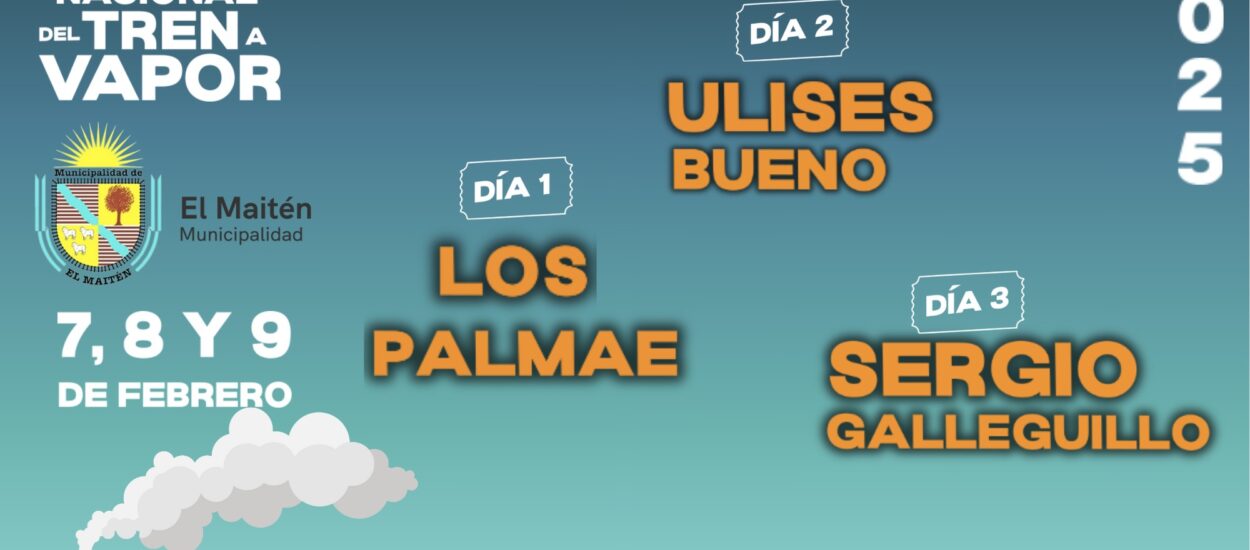 ¡La XXIX Fiesta Nacional del Tren a Vapor se viene con todo!