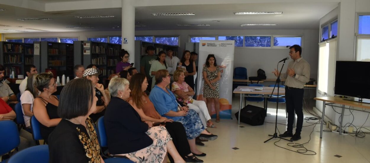 El Gobierno del Chubut acompañó la celebración del 62º aniversario de la Biblioteca Pública Provincial Presbítero Bernardo Vacchina