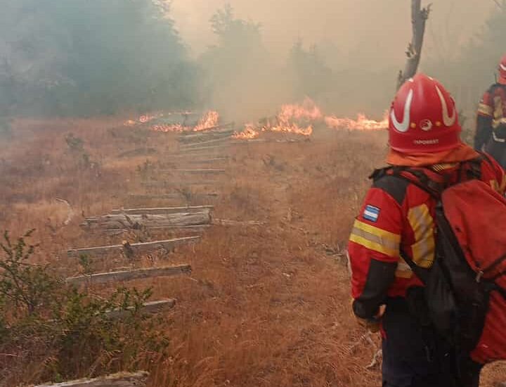 El Gobierno de la Provincia continúa al frente de los operativos para sofocar los incendios en la cordillera