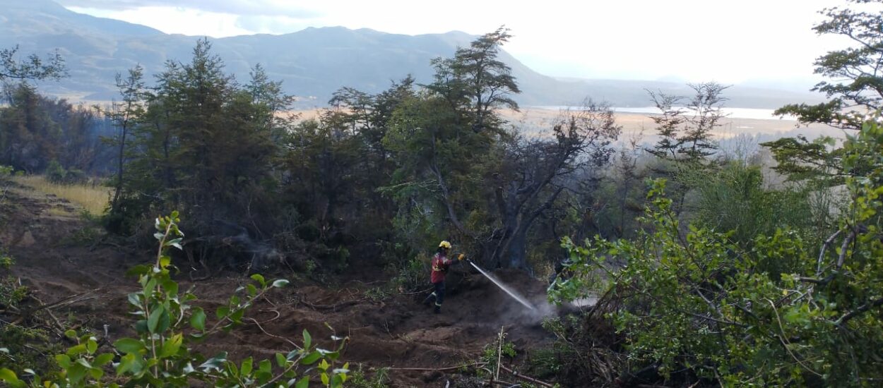 Provincia profundiza trabajos para controlar los incendios iniciados en el Parque “Los Alerces” y en la zona de Trevelin