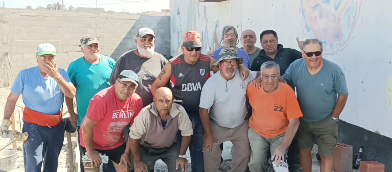 Avanza la Obra de la Sede Social del Centro Jubilados y Pensionados 26 de Abril