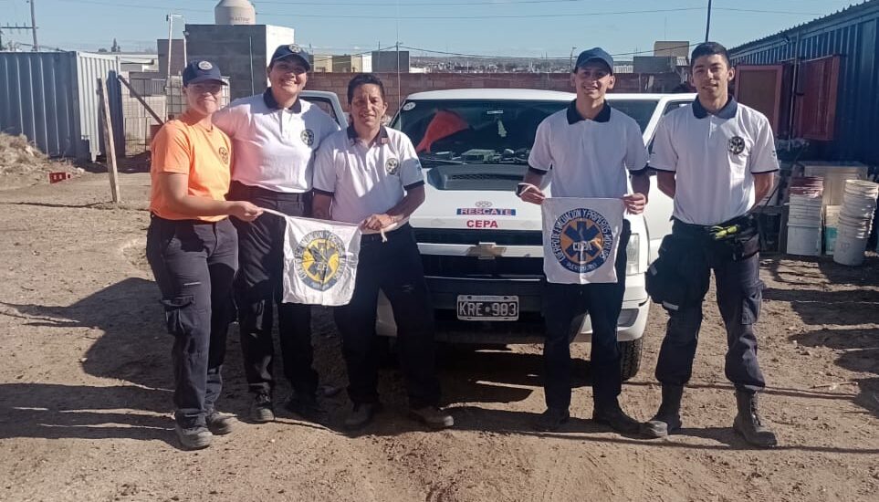 CEPA PUERTO MADRYN COLABORA EN BAHÍA BLANCA TRAS DESASTRE NATURAL
