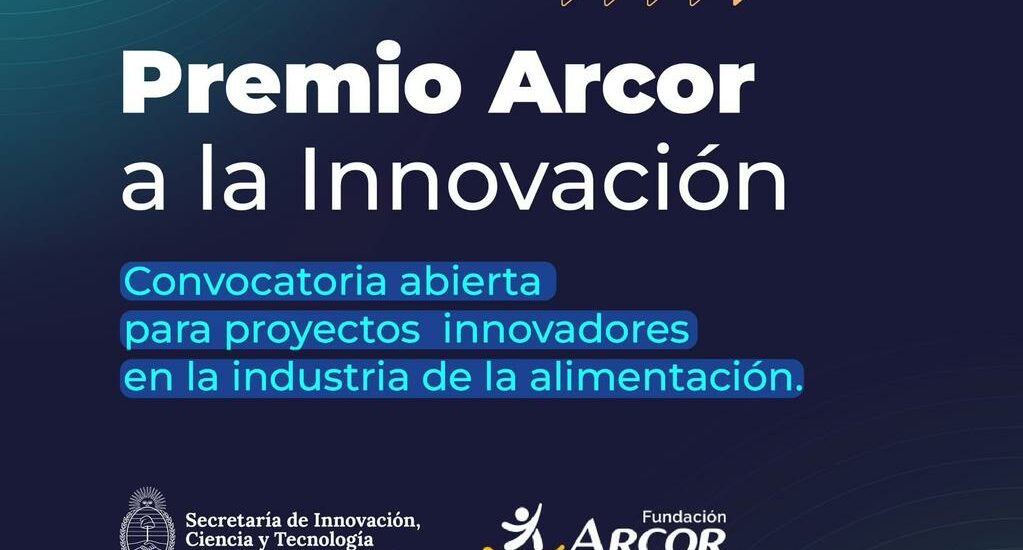 Provincia convoca a participar del Premio Arcor a la Innovación 2025
