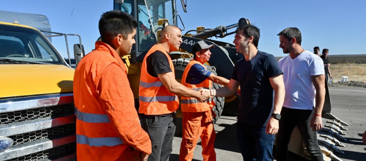 Tras casi dos décadas de postergaciones, se inició la obra para la finalización de la Doble Trocha entre Trelew y Puerto Madryn