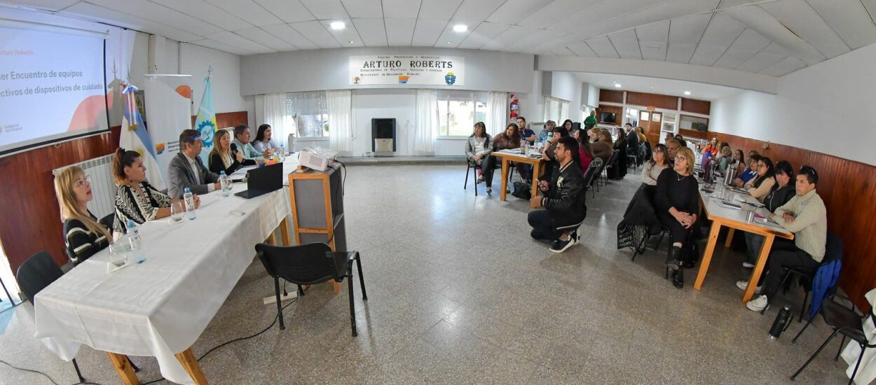 El Gobierno del Chubut realizó en Gaiman el Primer Encuentro Provincial de Dispositivos de Cuidado