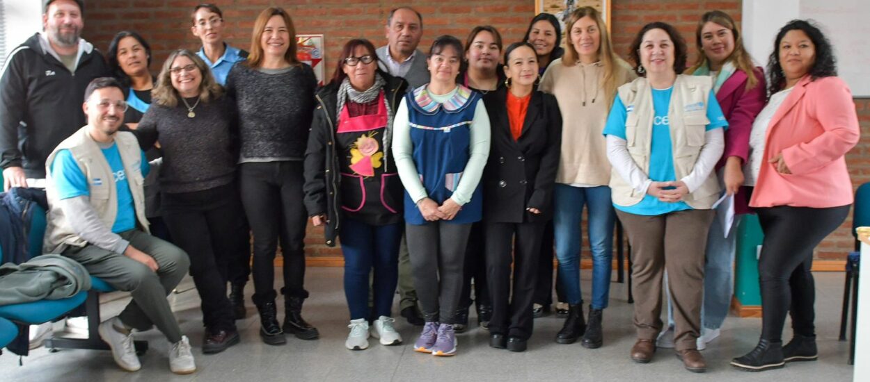 UNICEF recorrió junto a autoridades provinciales localidades del interior del Chubut
