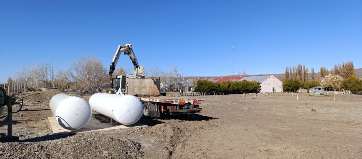 Provincia garantiza el suministro de gas en escuelas y hospitales de la cordillera chubutense