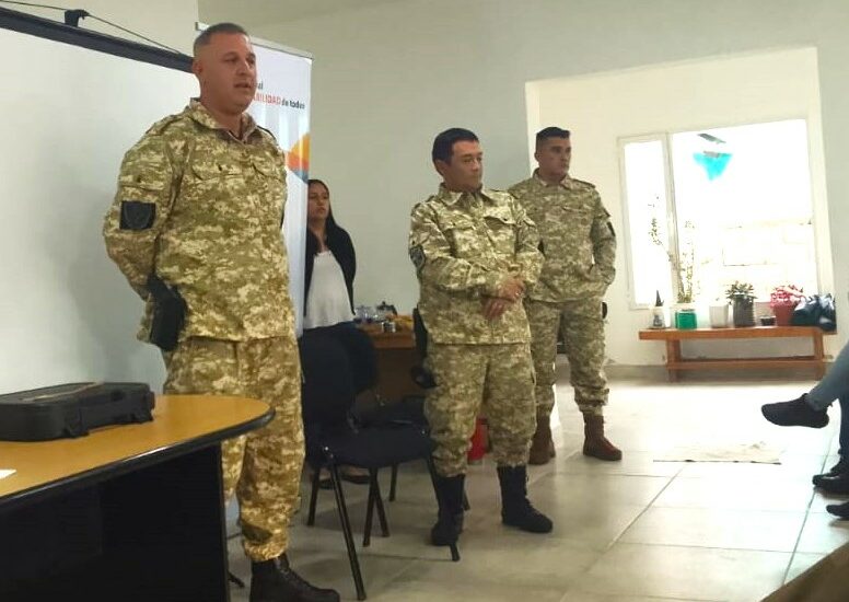 Provincia brindó en Río Pico una capacitación en seguridad y legislación en procedimientos viales