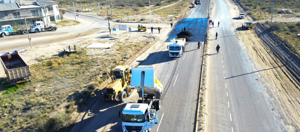 Provincia acondicionó el acceso al barrio Solanas en Puerto Madryn
