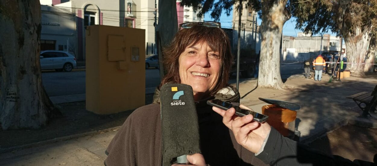 Poda de árboles en la Plaza San Martín: piden precaución a los vecinos