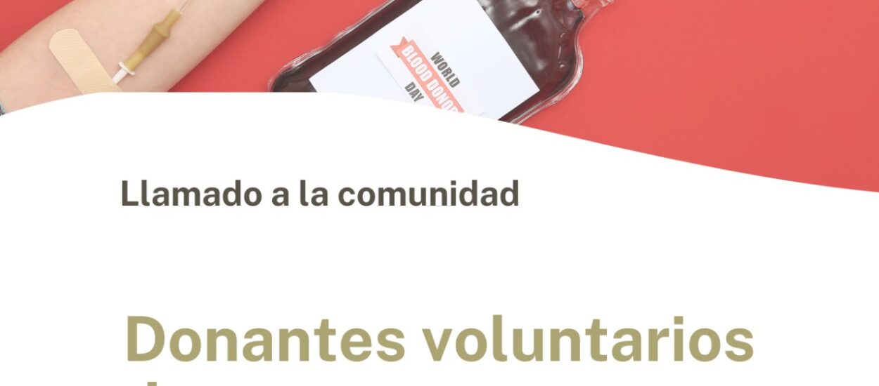 Llamado a donantes de sangre tipo 0 en el Hospital Isola de Puerto Madryn