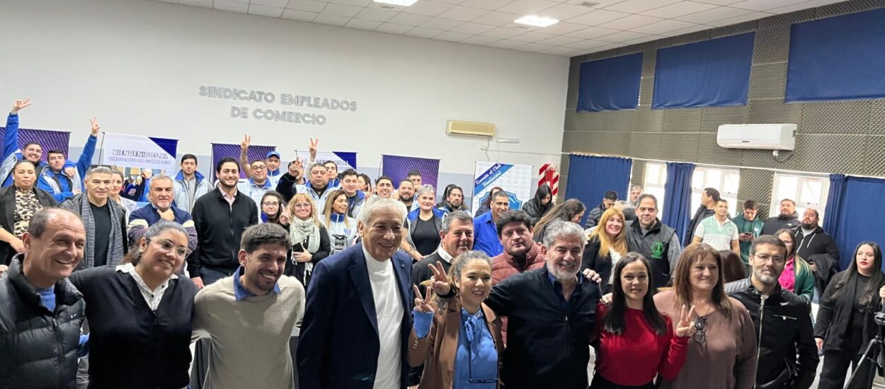 Se firmó la alianza “La Fuerza del Trabajo Chubutense” con Béliz y Goic como precandidatos